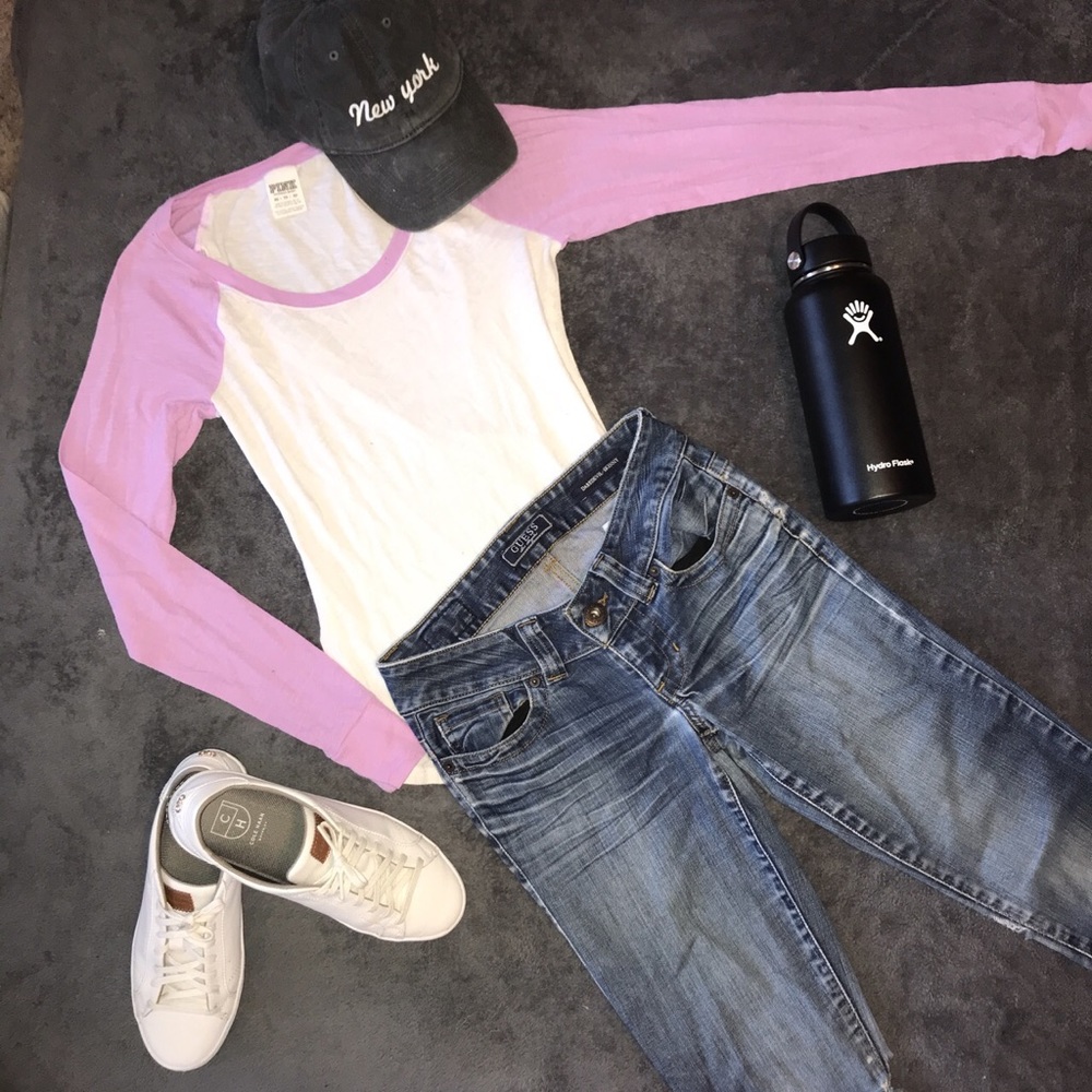VS PINK Baseball Tee